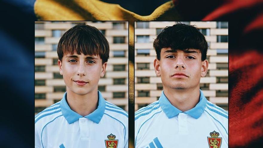Dos canteranos del Real Zaragoza, convocados por las categorías inferiores de la selección rumana