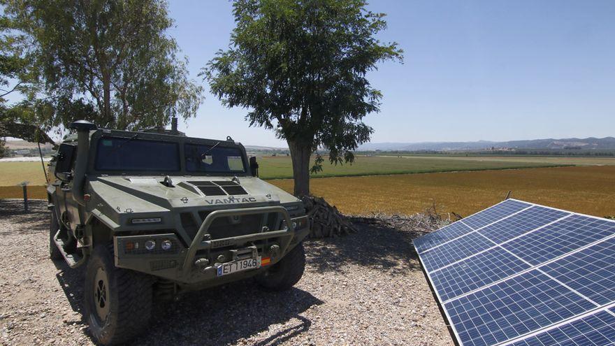 Terrenos de La Rinconada, donde se ubicará la base logística del Ejército.