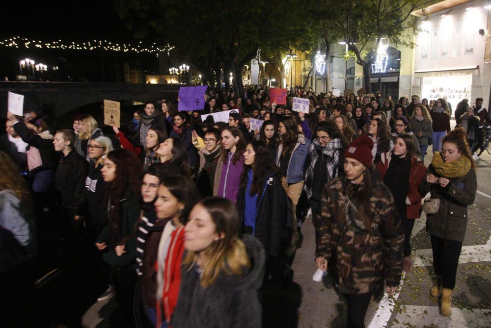 Girona es mobilitza contra la violència masclista