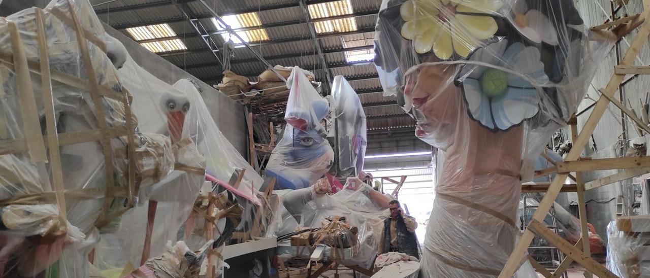 Los talleres de los artesanos ya están repletos de figuras que se convertirán en el centro de los festejos josefinos.