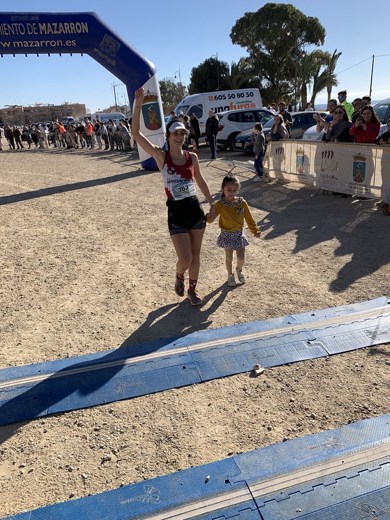 Todas las imágenes del cross por las calas de Bolnuevo, en Mazarrón