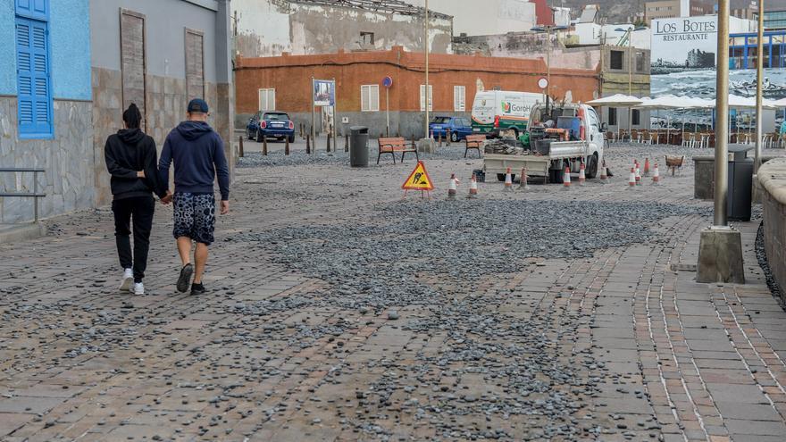 El barrio de San Cristóbal tras el temporal