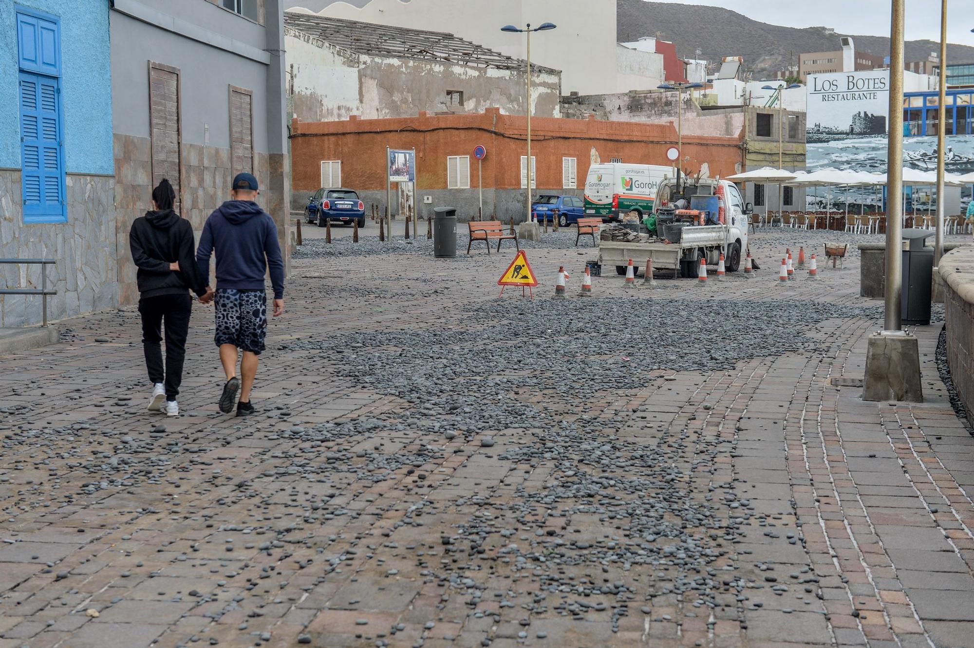 El barrio de San Cristóbal tras el temporal