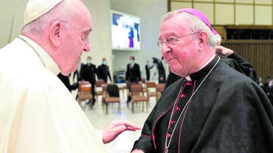 El papa encomienda a Taltavull que continúe en una carta «entrañable»