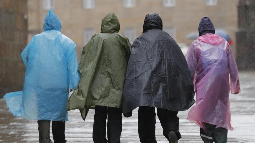 La semana empieza con lluvias: este es el tiempo previsto a medio plazo en Galicia