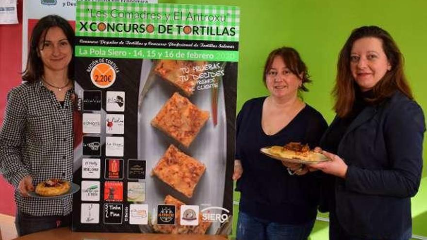 El concurso de tortillas salonas de Siero, entre 17 establecimientos