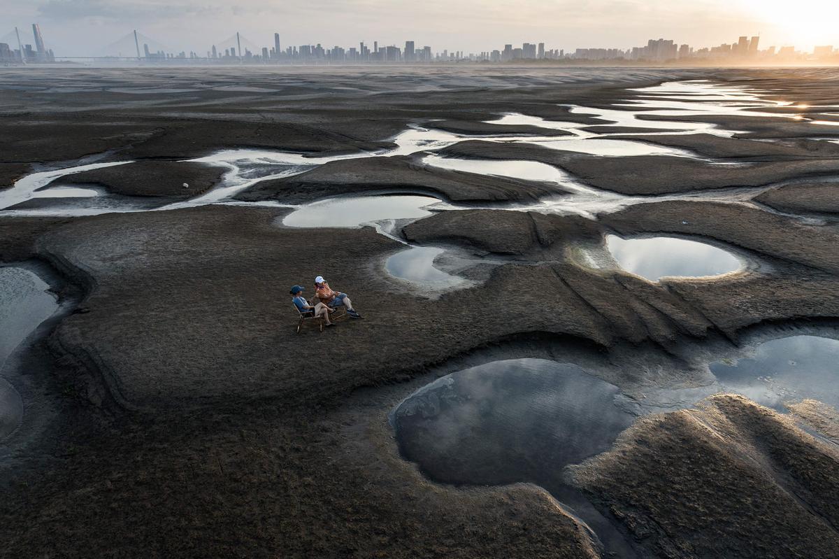 Sequía histórica en el río Yangtze, en China