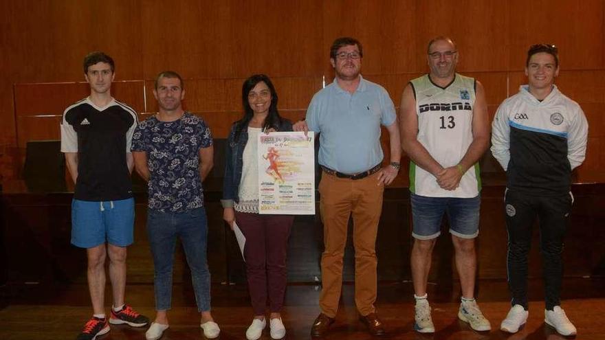 Presentación de los actos de la Festa do Deporte de A Illa de Arousa. // Noé Parga