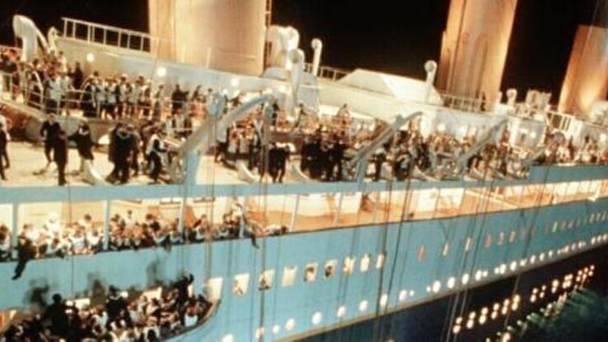 Fotograma de la película &#039;Titanic&#039;.