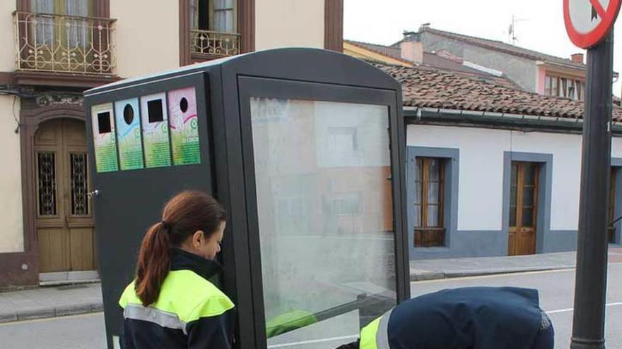 La instalación del punto.