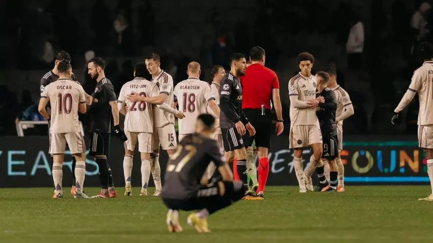 Gaaei se sumó a la fiesta goleadora del Ajax