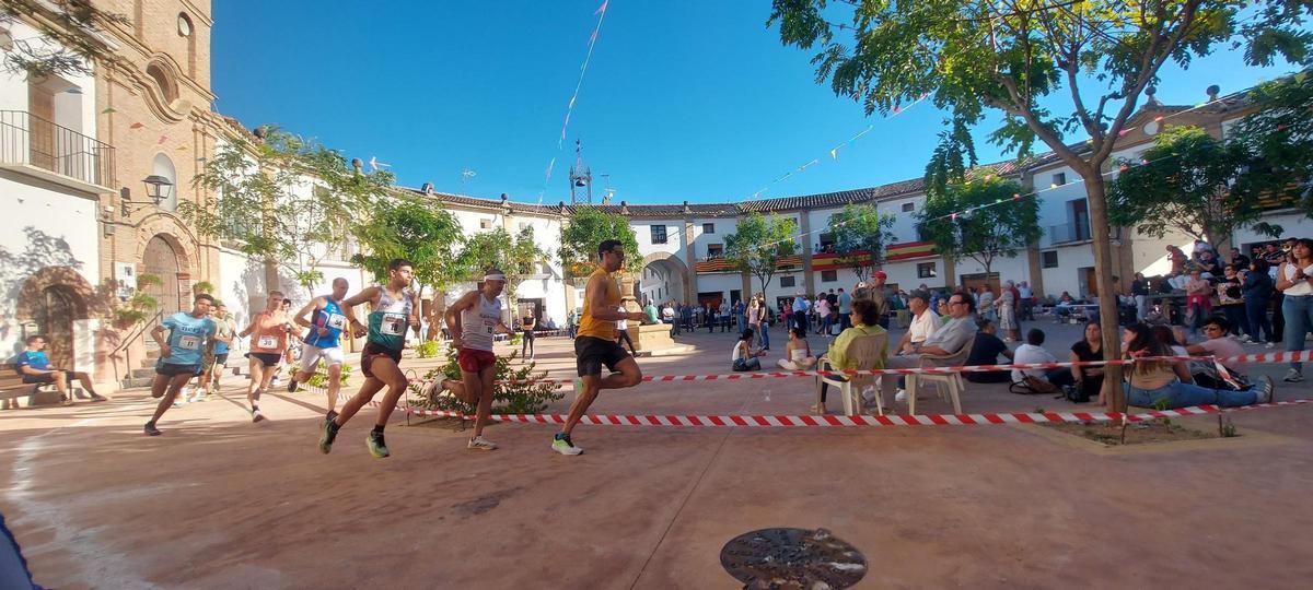 Carrera del Mundial del Pollo de Chodes disputado este domingo.