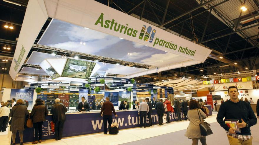 Stand de Asturias en la pasada edición de Fitur.