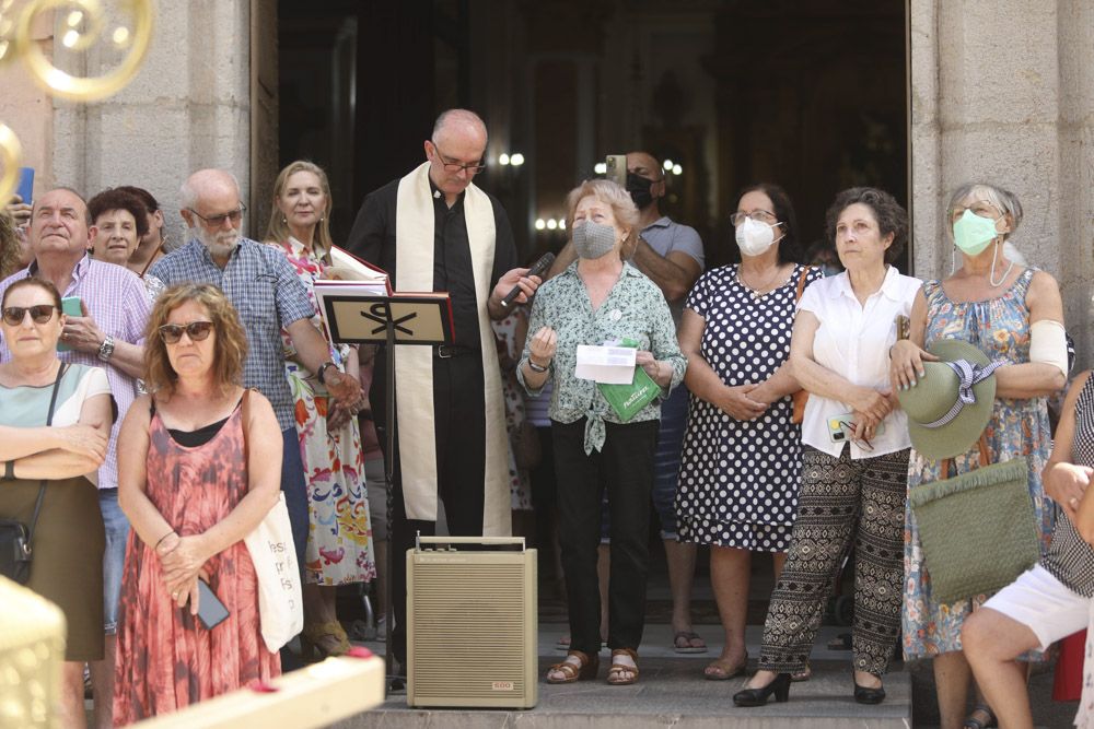 La Peregrina recorre los pueblos de les Valls, en Camp de Morvedre.