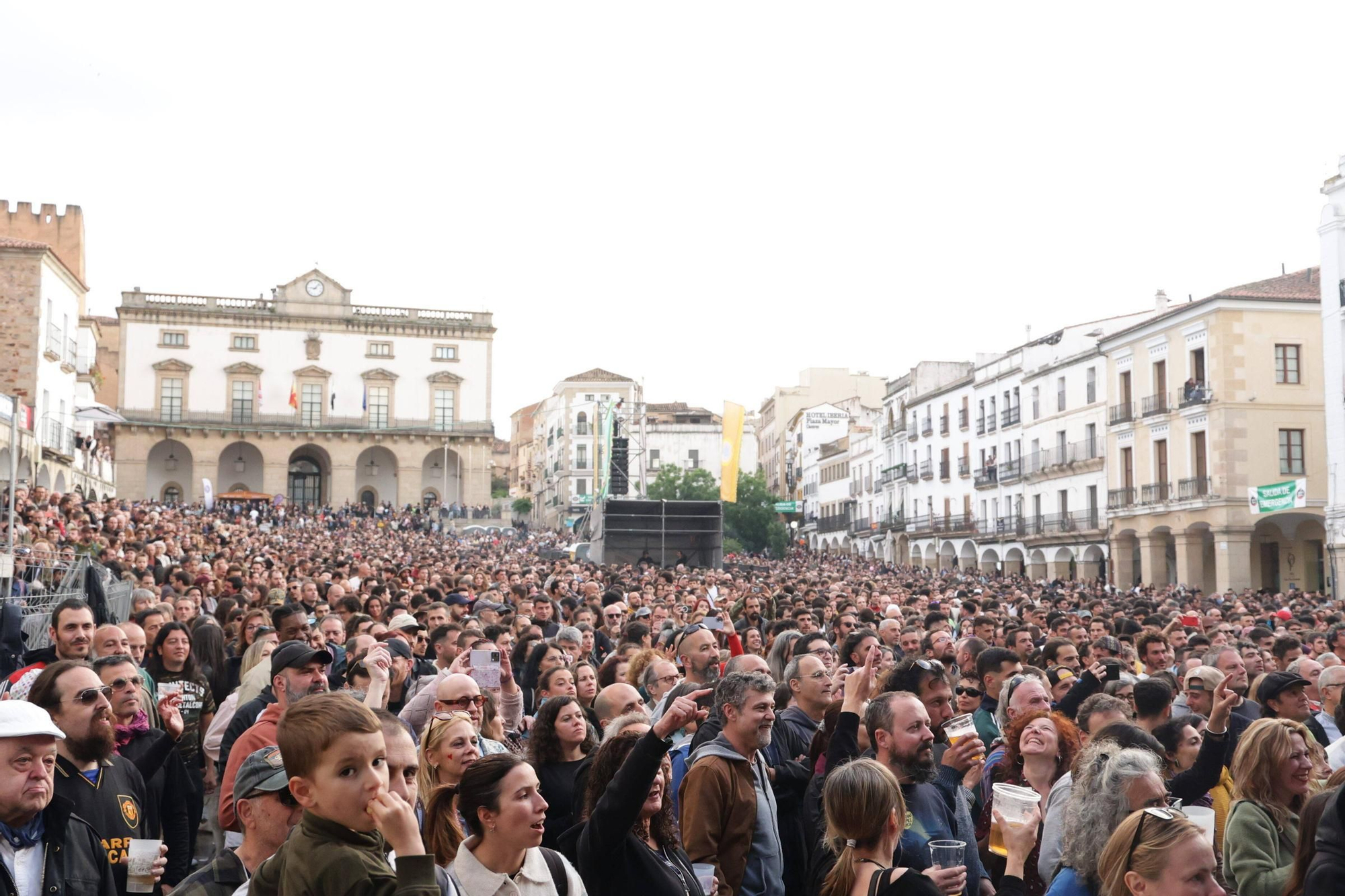 Las imágenes del sábado de Womad en Cáceres
