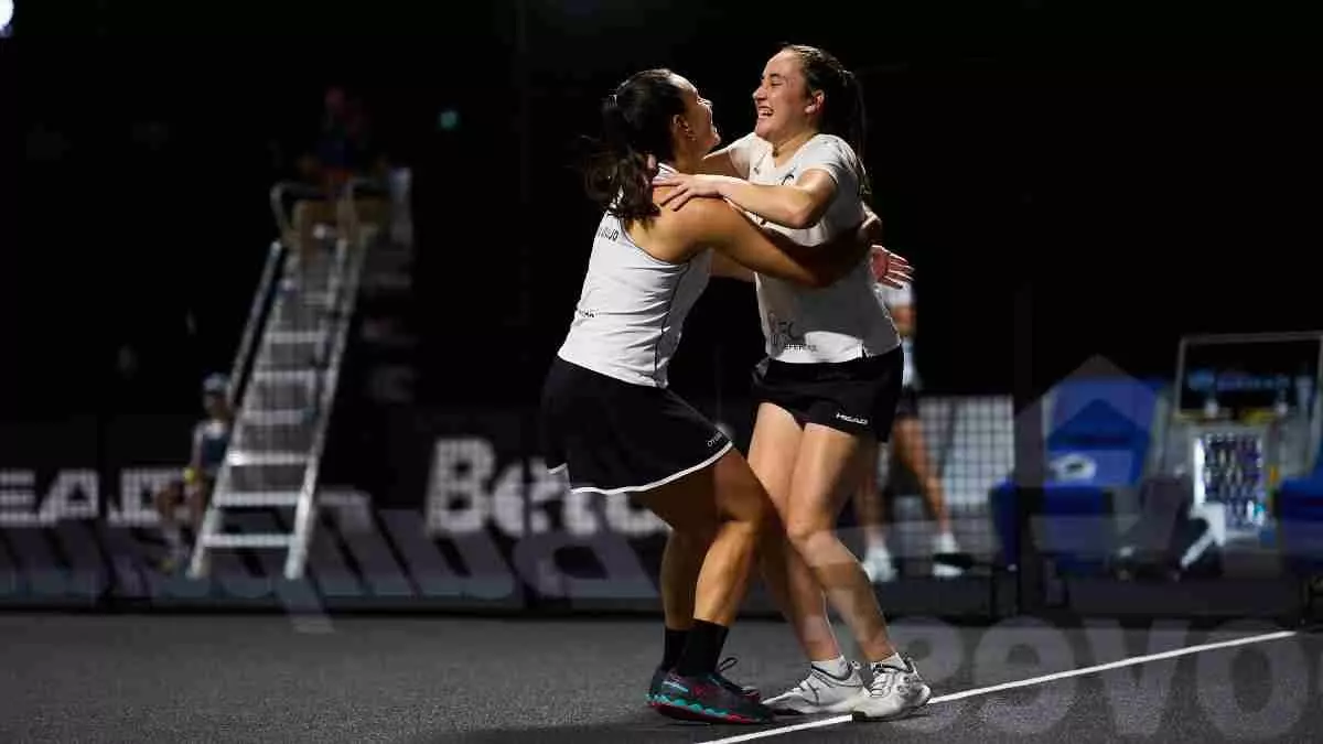 Andrea Ustero hace historia en Burdeos junto a Sofi Araújo: título y récord