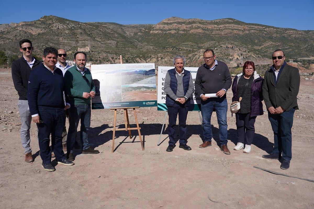 Raúl Mérida certifica la retirada de escombros en Gestalgar.