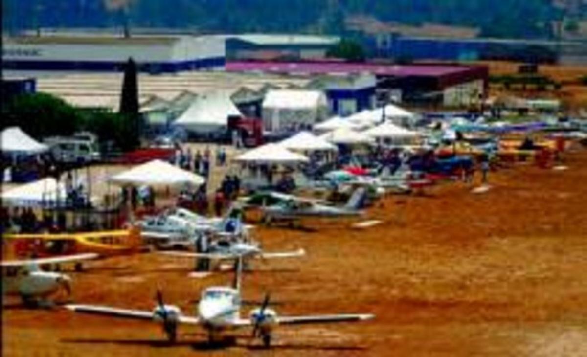 Avionetes i ultralleugers, a l’exhibició d’Igualada. Avionetes i ultralleugers, a l’exhibició d’Igualada.