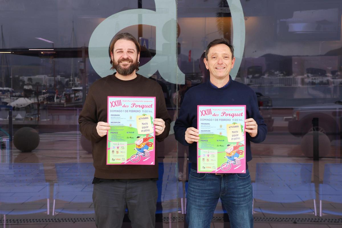 Imagen de la presentación de la Marcha cicloturista des Porquet
