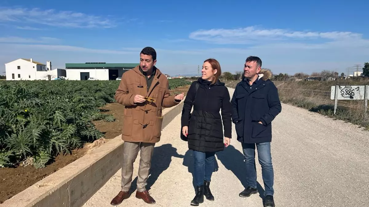 Catarroja licita las obras de la conexión ciclista con Paiporta