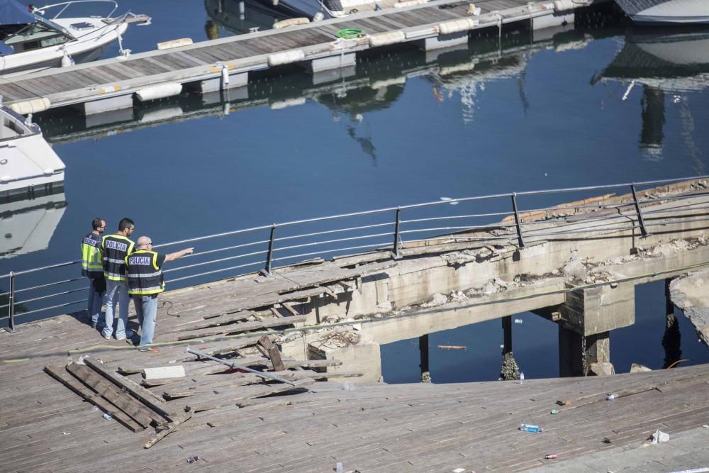 Accidente en O Marisquiño de Vigo: 300 heridos