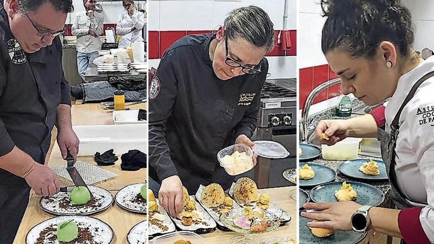 Tres recetas para hacer magia con el afuega’l pitu: de una tartaleta con mousse y galletitas a una manzana verde con corazón de sidra