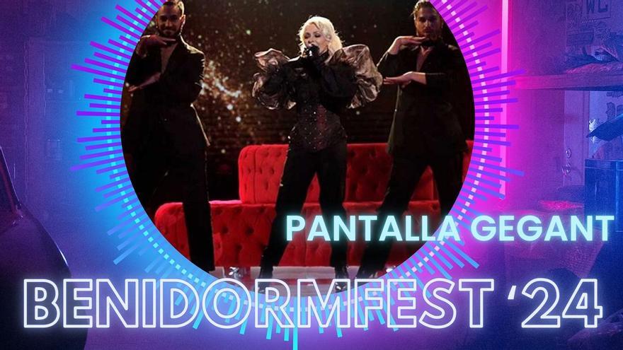 Villena y Ondara apoyan a sus representantes del Benidorm Fest con pantallas gigantes para la final