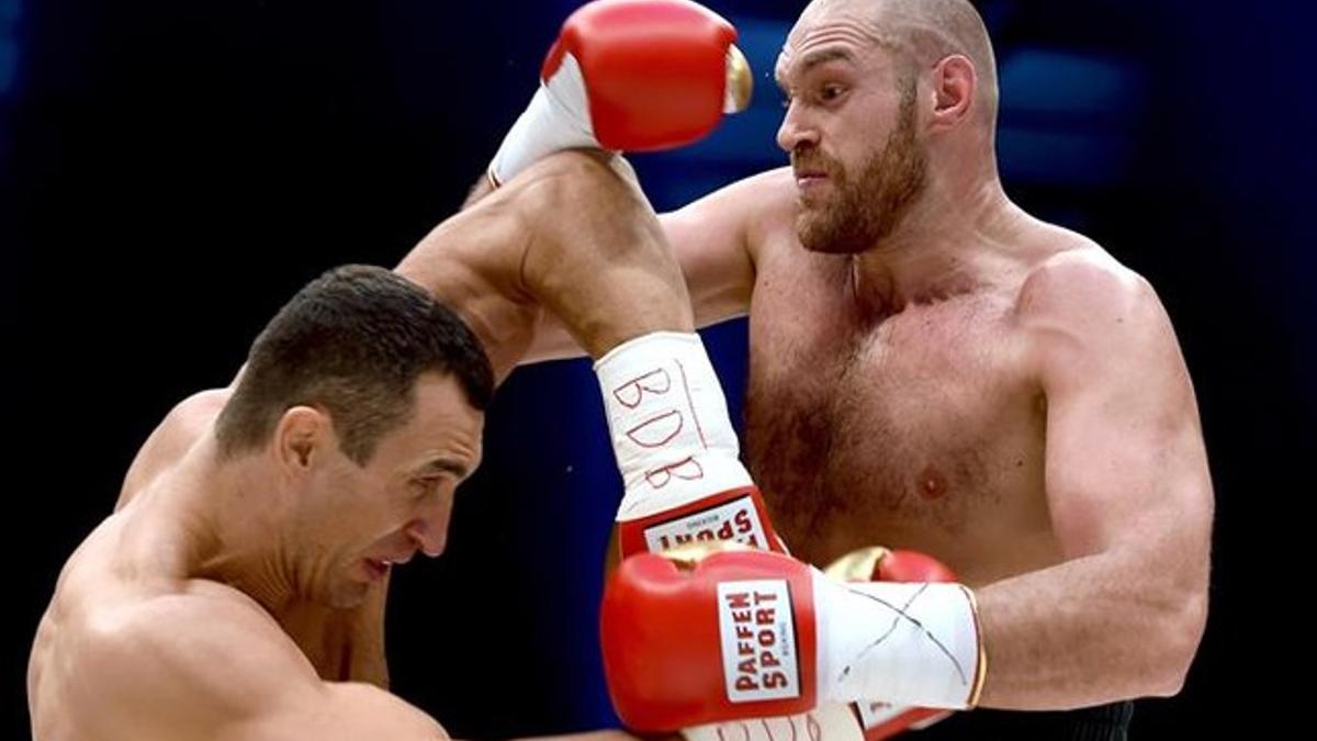 Tyson Fury pasó por encima de Wladimir Klitschko el 28 de noviembre en Dusseldorf