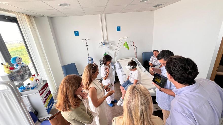 Realidad virtual para los más peques ingresados en el Hospital Universitario de Torrevieja