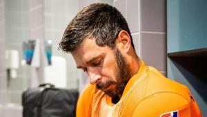 Sergi Fernandez antes de un partido