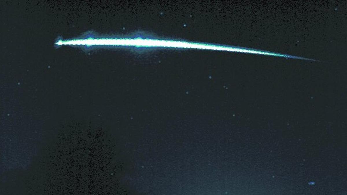 Un perseid sobrevola el centre i sud peninsular a 210.000 km/hora