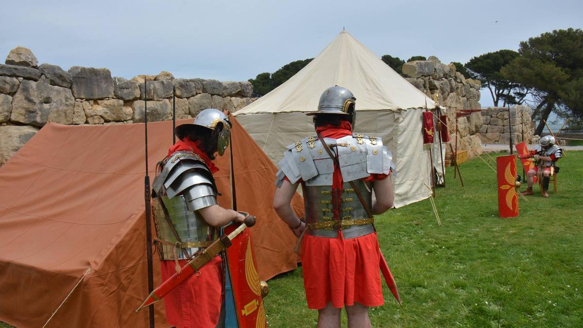 Campament romà durant el Triumvirat