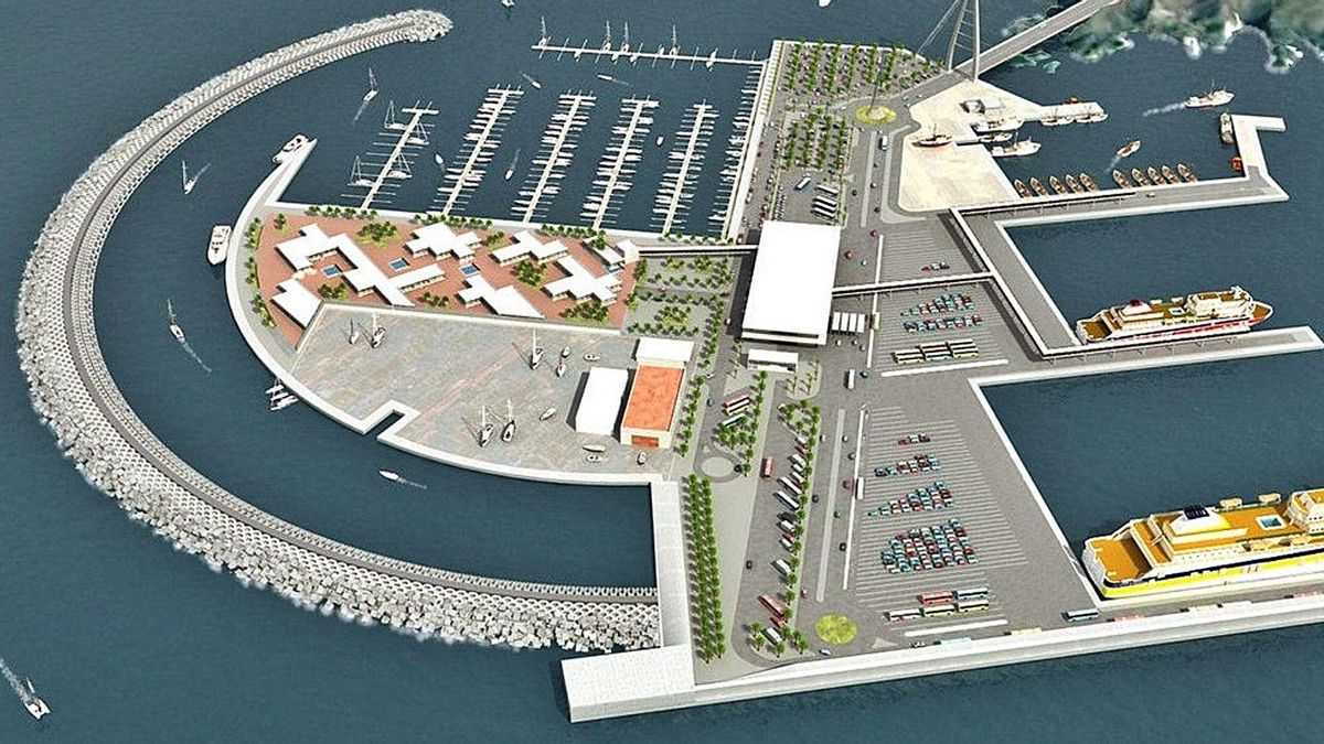 Infographic of the Port of Fonsalía.