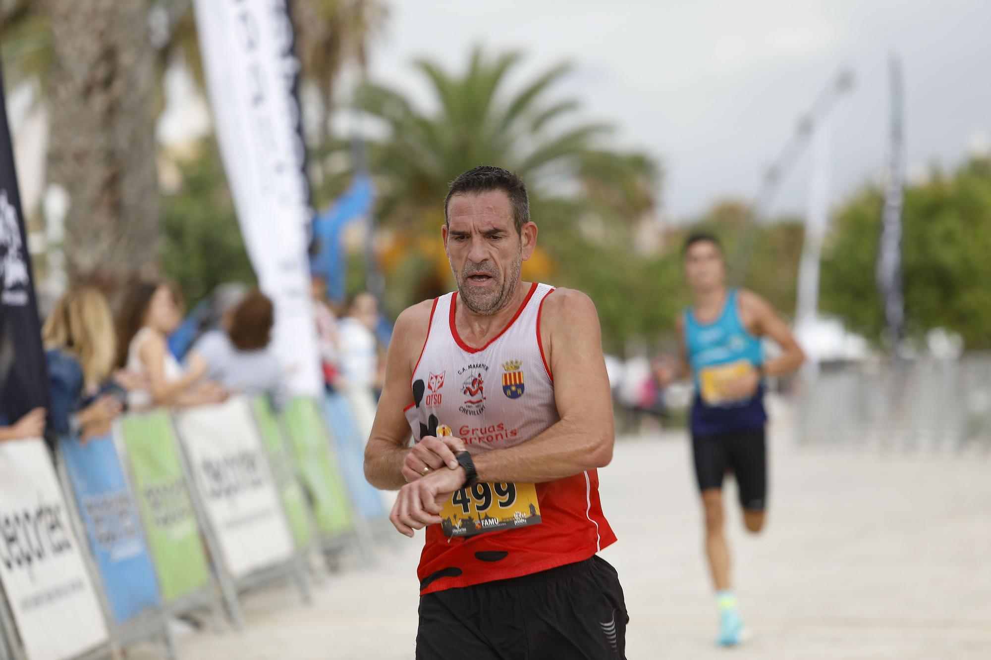 La media maratón Paraíso Salado de San Pedro del Pinatar, en imágenes