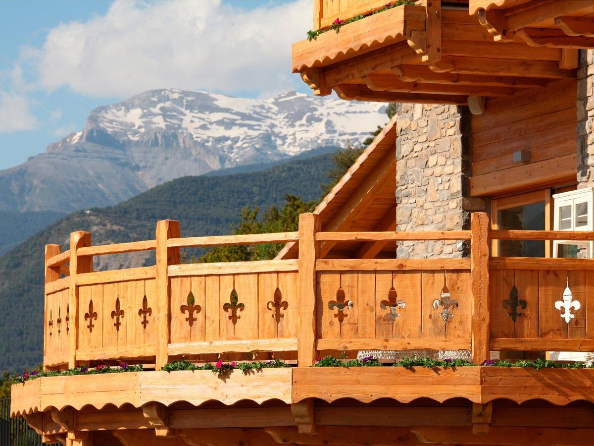 Mirador del hotel Viñas de Lárrede
