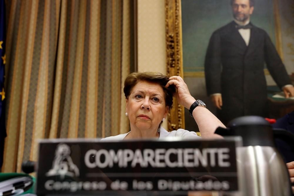 Magdalena Álvarez, en la comisión de investigación del accidente del Spanair