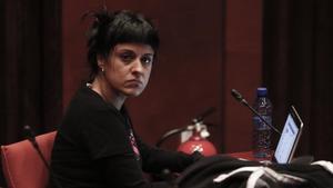 Llarena ordena només l’ordre de detenció nacional d’Anna Gabriel, però no la internacional. Gabriel en una imatge d’arxiu