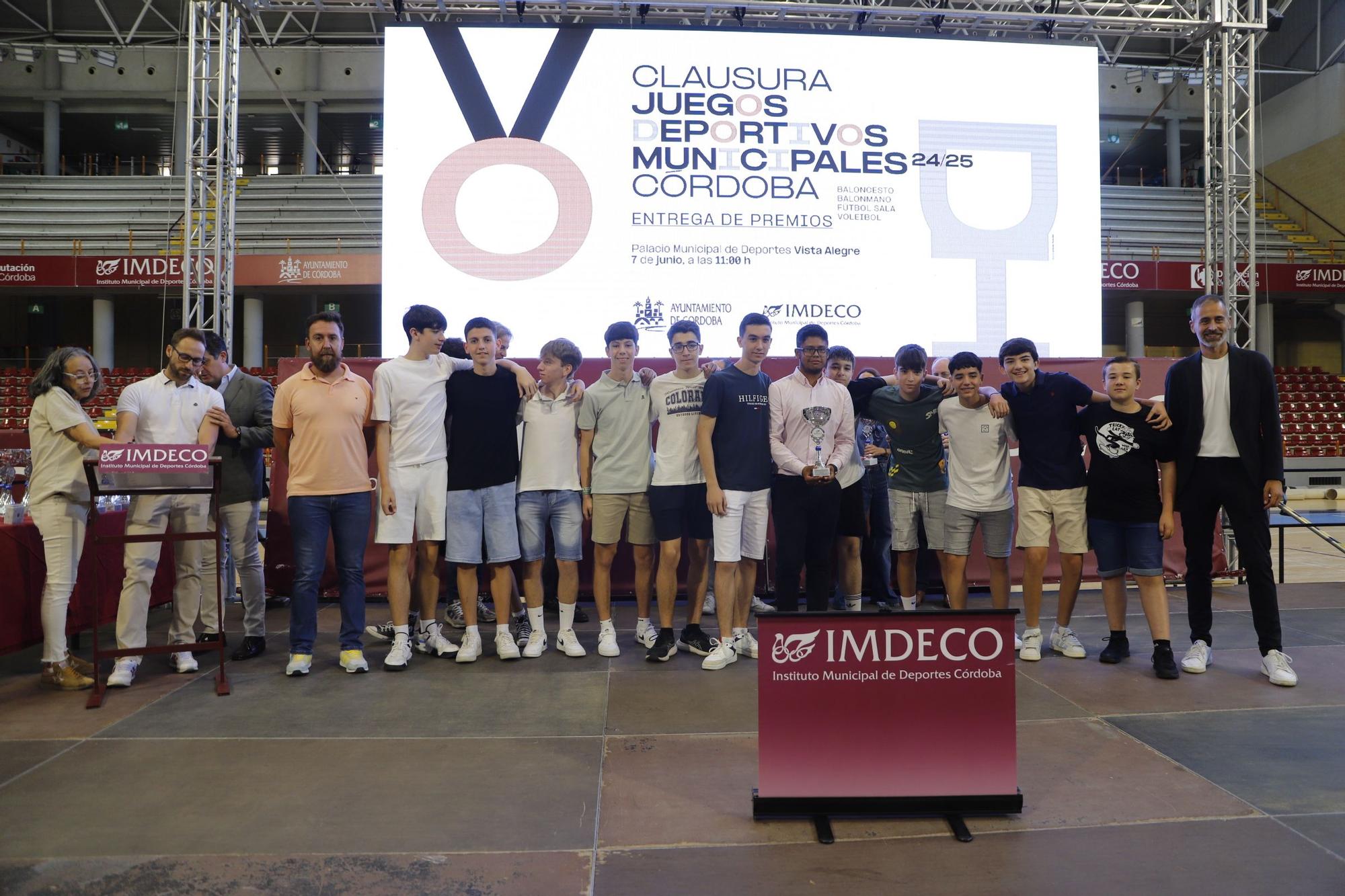 La entrega de premios de los Juegos Municipales en imágenes