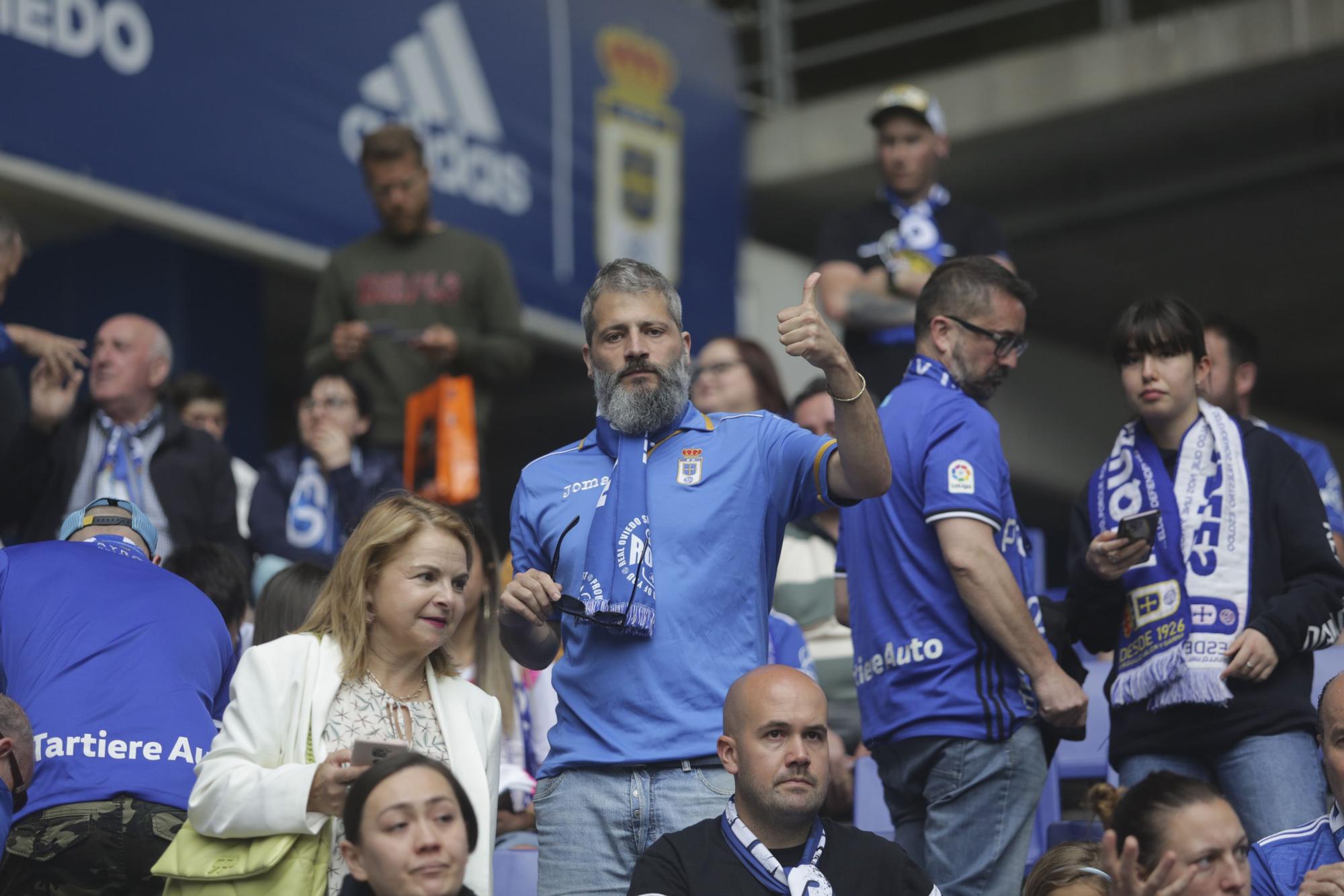 ¿Estuviste en el partido entre el Real Oviedo y el Ibiza? Búscate en esta galería de fotos