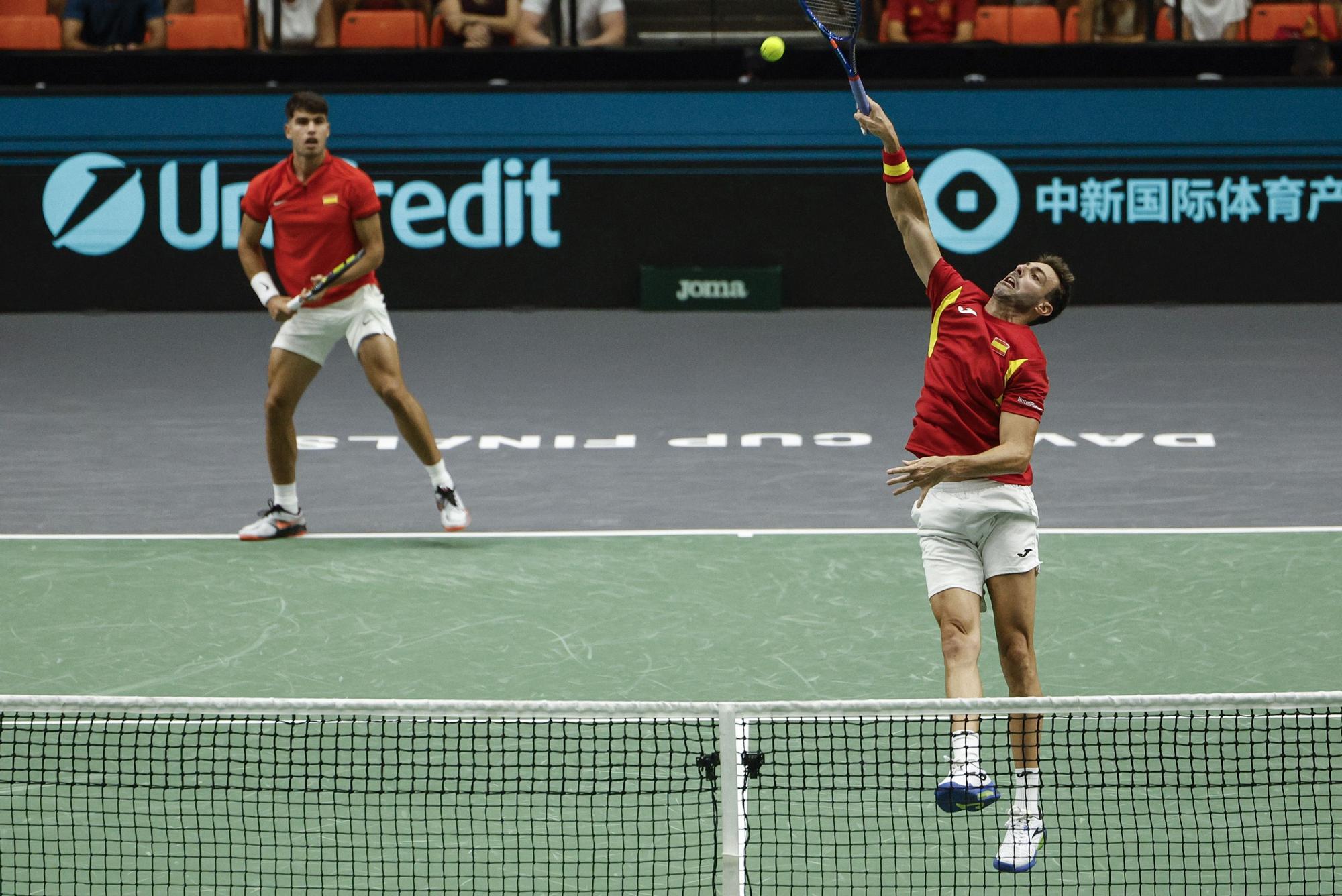 España debuta ante la República Checa en la segunda jornada del Grupo B de las Finales de la Copa Davis