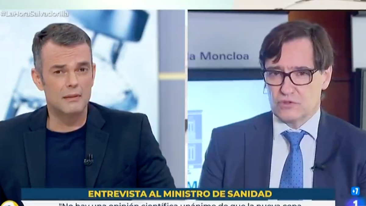 Així va negar Salvador Illa a TVE que seria el candidat del PSC en les eleccions de Catalunya