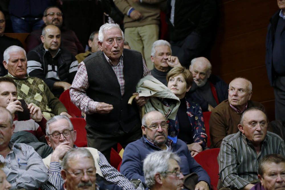 Los huertanos exigen una moratoria a la prohibición de quemas agrícolas en el Moneo