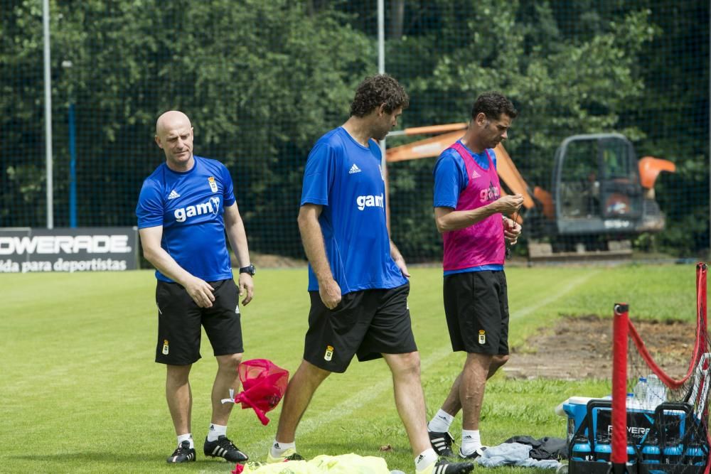 Entrenamiento del Real Oviedo