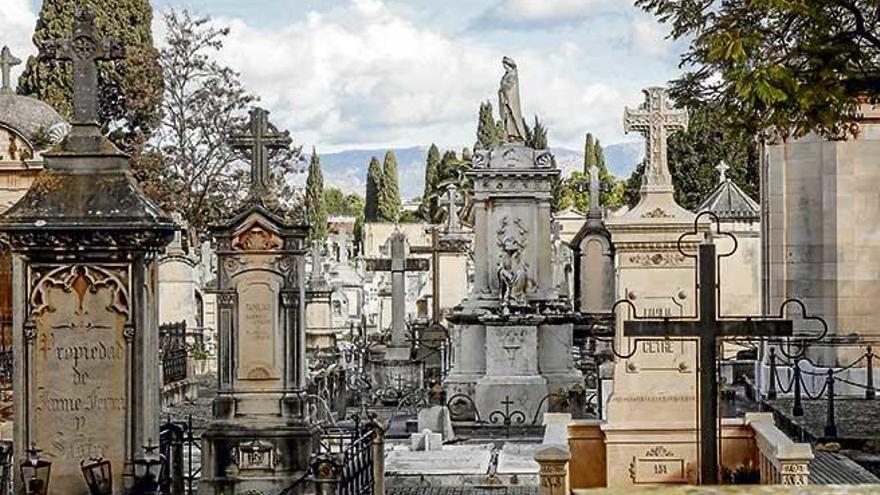 La zona más antigua del cementerio de Palma, de 1821, estará en obras después del verano.