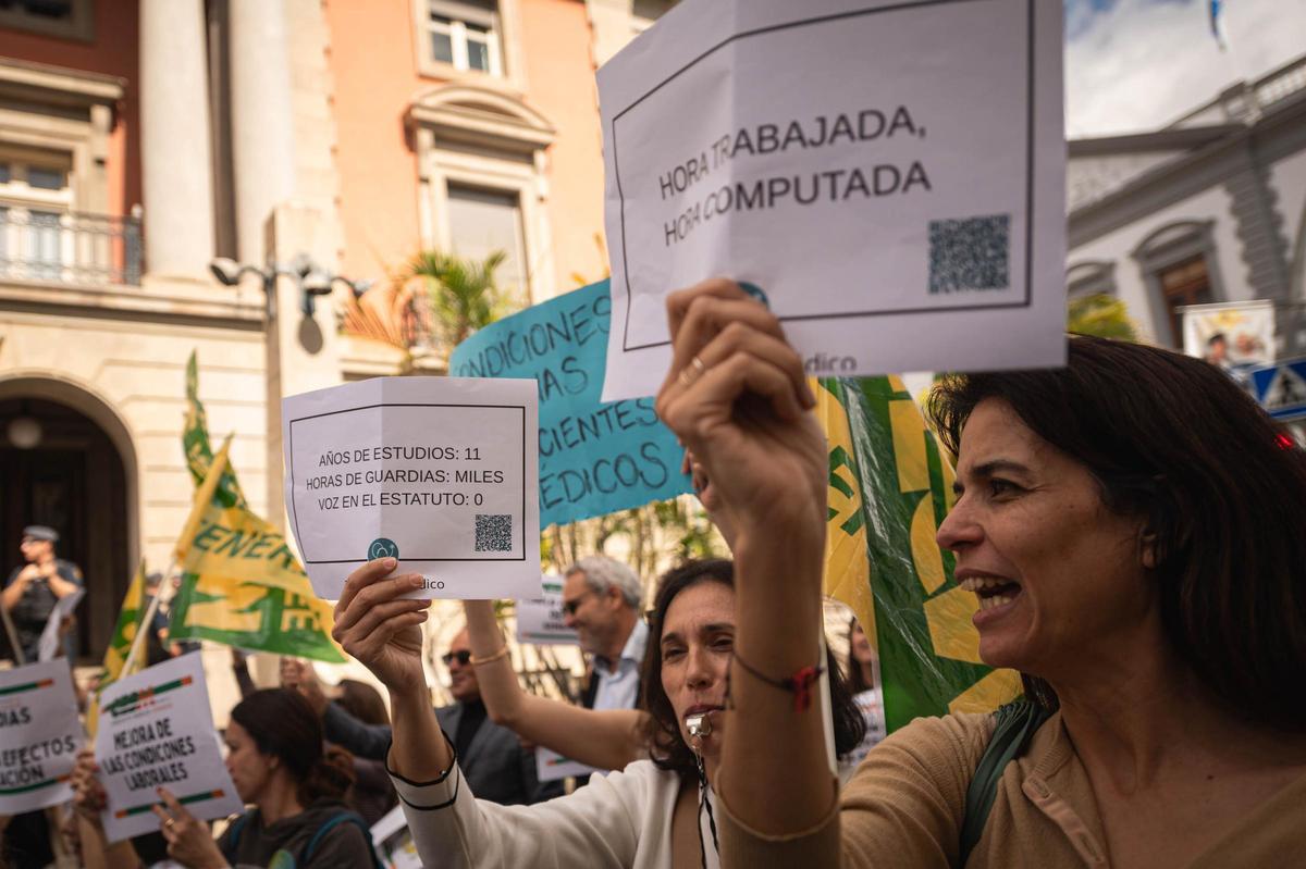 Huelga de médicos en Tenerife por el Estatuto Marco