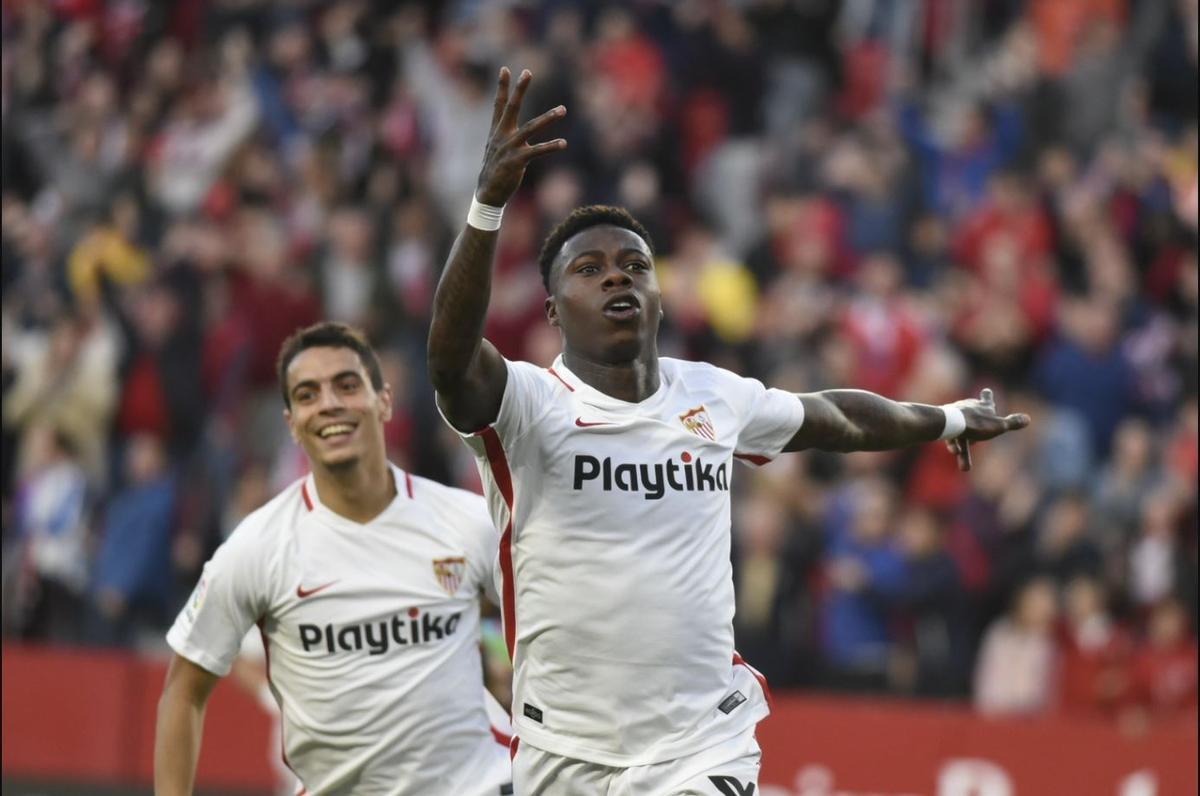 Quincy Promes y Ben Yedder en su etapa en el Sevilla