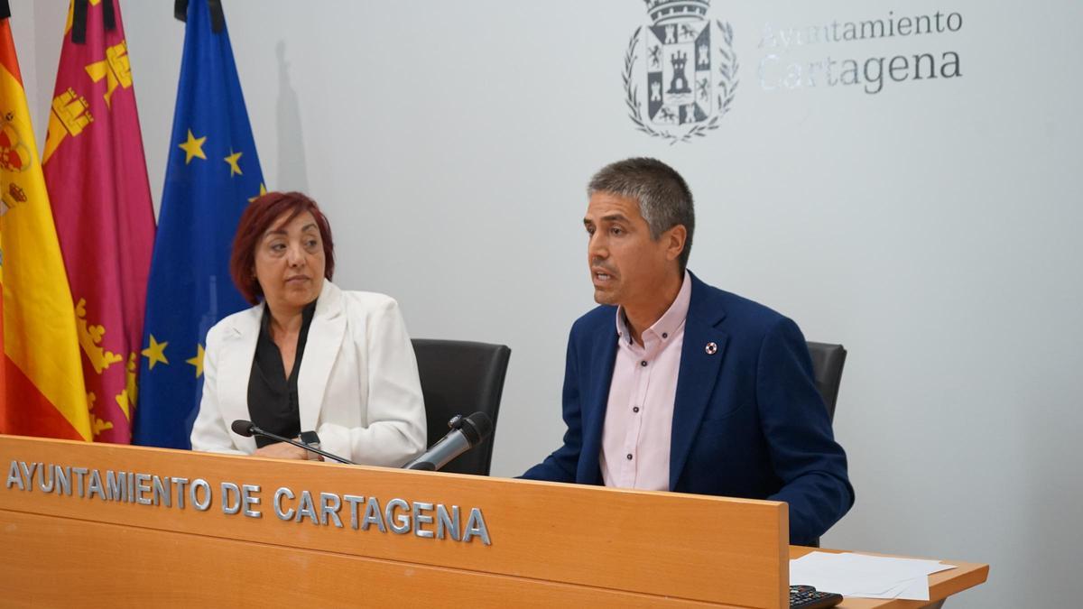 Jesús Giménez Gallo y Mercedes Graña este martes