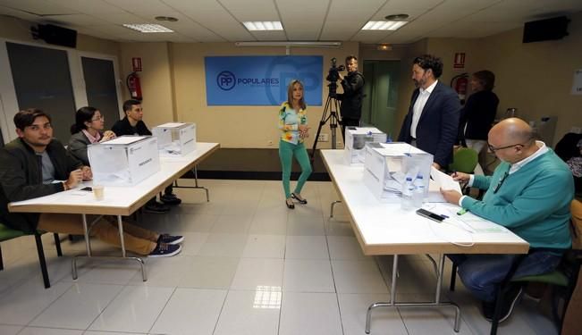 VOTACIONES EN EL PP DE CANARIAS