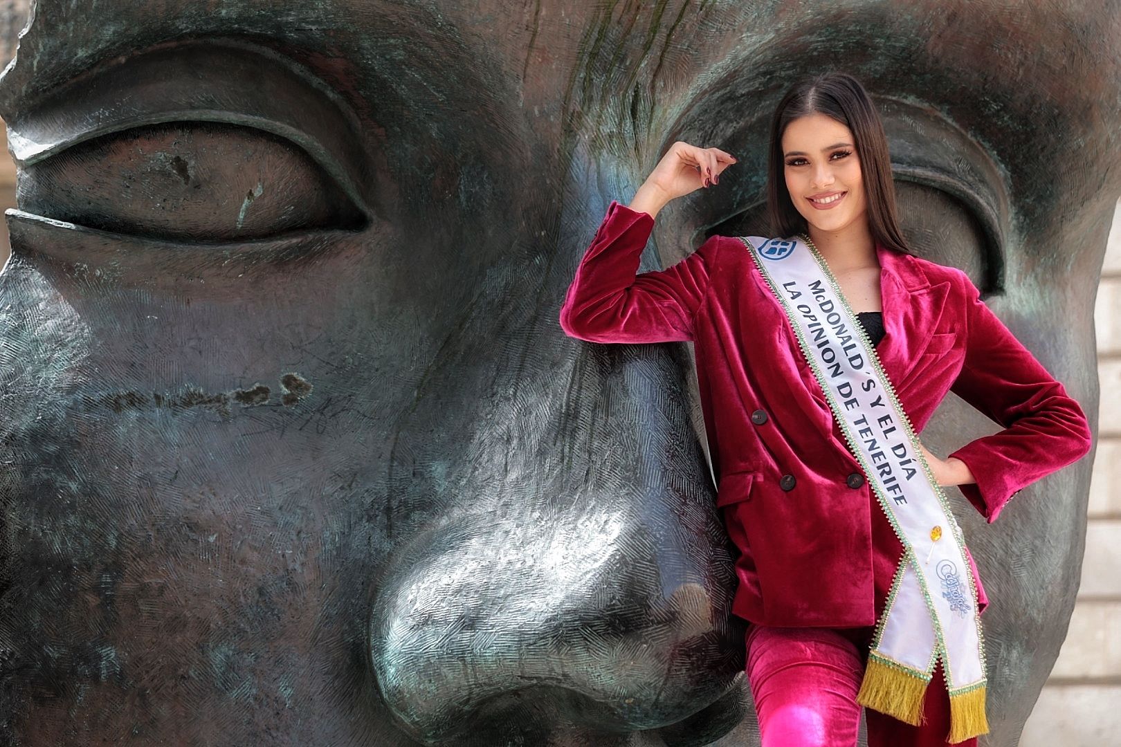 Hirisley Jiménez, candidata a Reina del Canaval de Santa Cruz de Tenerife