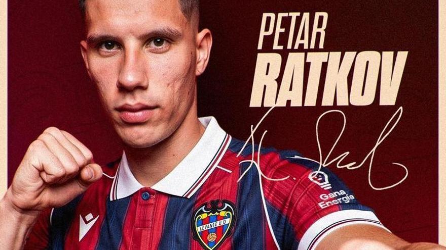 El Levante cierra la incorporación de Petar Ratkov